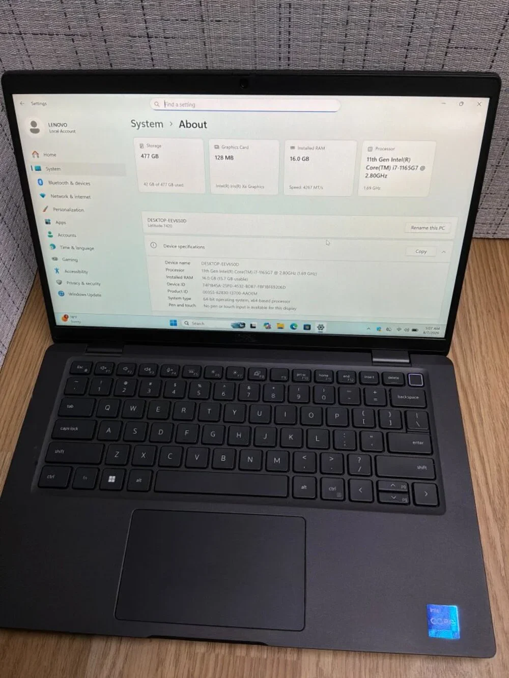 Dell latitude 7420